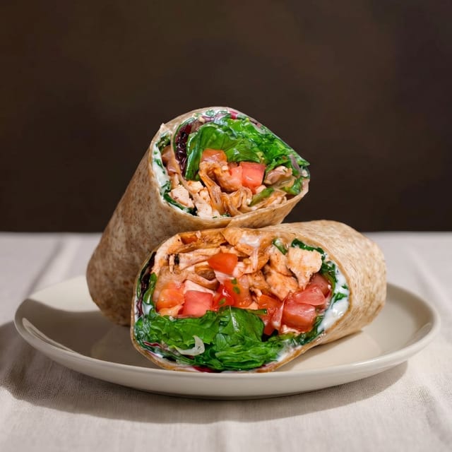 Buffalo Chicken Wrap.