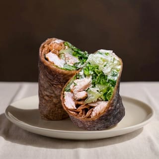 Chicken Caesar Salad Wrap
