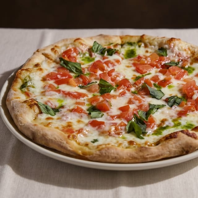 Caprese Pizza.