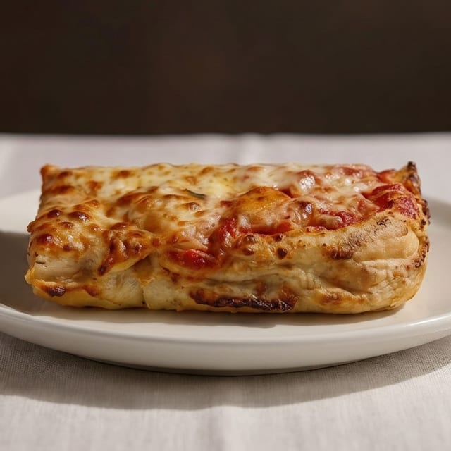 Sicilian Pizza Slice.